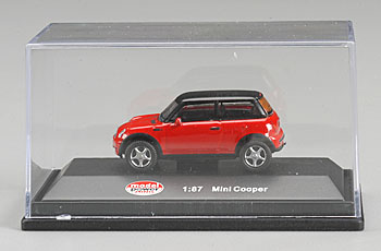 Model Power 19132 Mini Cooper Red/Black Roof