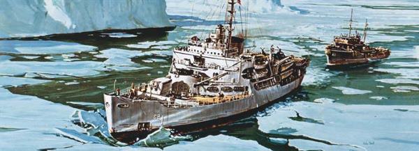 Revell 00015 Uss Burton Island Ice Breaker Limited Edition