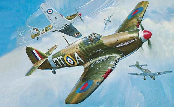 Revell 00018 1/32 Scale Hawker Hurricane Mk1.