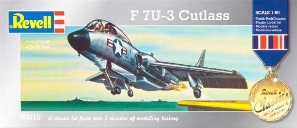 Revell 00019 F 7U-3 Cutlass.