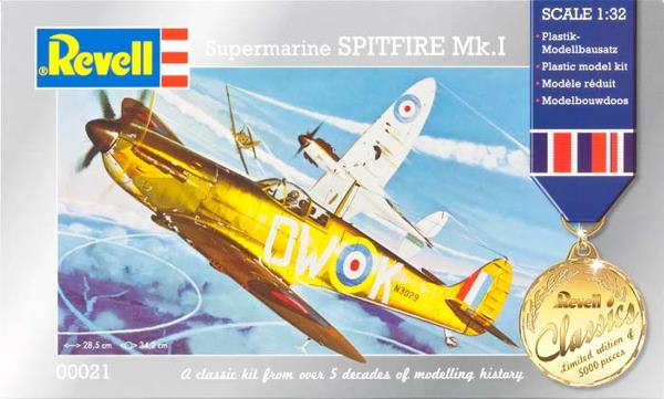 Revell 00021 Supermarine SPITFIRE Mk.1
