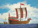 Revell 05411 Hansa Kogge Elbing Hanseatic Cog.