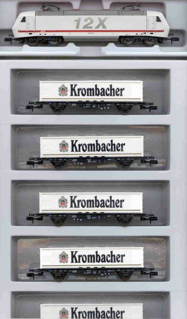 MiniTrix 11421 KROMBACHER Set W/X-12 Electric Locomotive