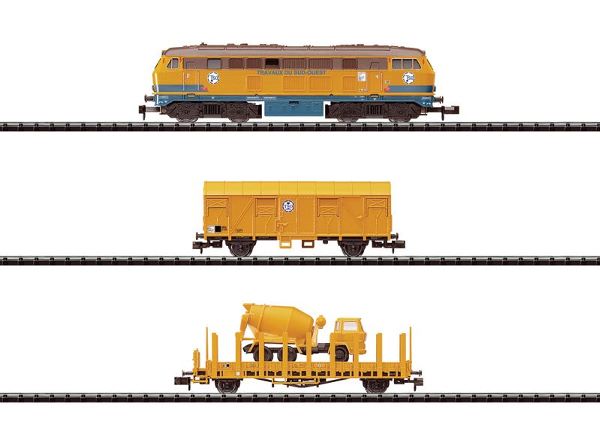 MiniTrix 11606 Construction Train Set BR 216 TSO
