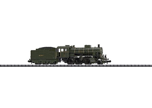 MiniTrix 12348 Freight Train Locomotive with a Tender G 3/4H