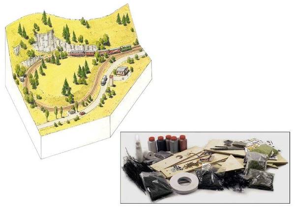 MiniTrix 66203 Rhine Valley Reverse Loop Module.