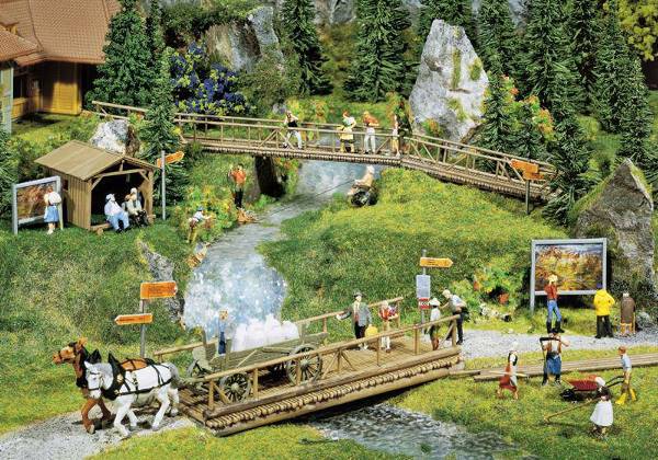 Faller 180548 Rambling itinerary accessories