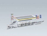 Faller 130346 Covered petrol pumps