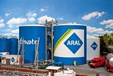 Faller 130486 ARAL tank farm