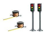 Faller 162056 2 traffic lights without switch