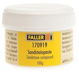 Faller 170919 Stone paste 100 g dark white