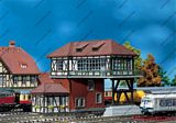 Faller 252159 Gantry signal box