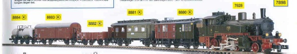 Fleischmann 8883 New 2001 Special.