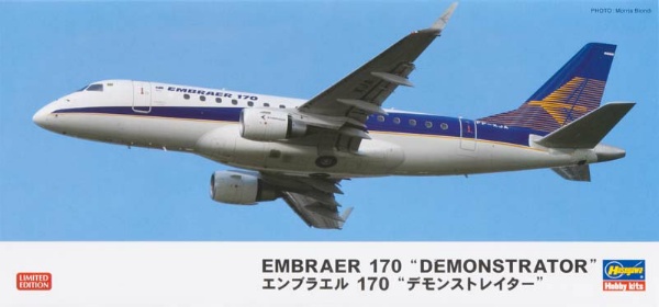 Hasegawa 10681 1/144 Embraer 170 Demonstrator Limited Edition