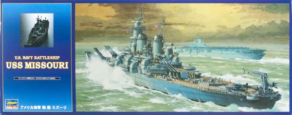 Hasegawa 40114 U.S. Navy Battleship Uss Missouri.