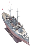 Hasegawa 40021 IJN Battleship Mikasa Battle Japan Sea