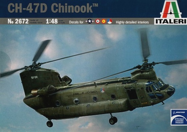 Italeri 2672 1/48 CH-47D Chinook.