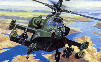 Italeri 550080 1/72 AH-64D New Apache Longbow