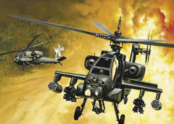 Italeri 550159 1/72 AH-64 Apache