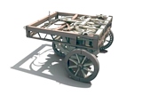 Italeri 3101 Da Vinci Self-Propelling Cart.