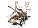 Italeri 3103 Da Vinci Paddle Boat.