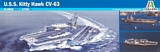 Italeri 555522 1/720 USS Kitty Hawk CV-63