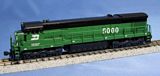 Kato 1760947 GE UC30-7 Burlington Northern no. 5000