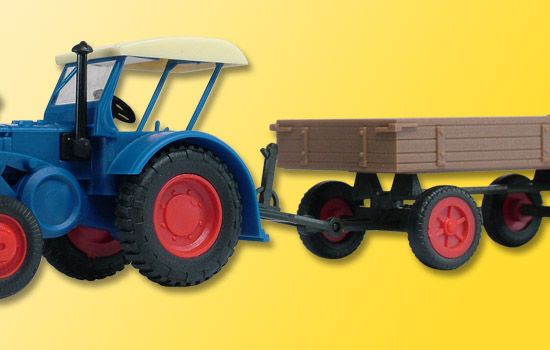 KIBRI 22232 Tractor Lanz with rubber tyre Car
