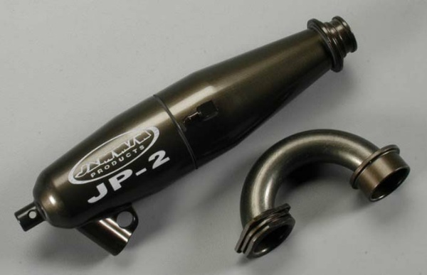 OFNA Racing 10045 JP2 Inline Pipe Hard Coated.