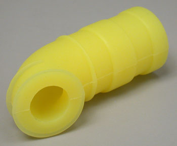 OFNA Racing 10183 Silicone Joint Exhaust Tube Yellow.