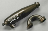 OFNA Racing 10045 JP2 Inline Pipe Hard Coated.