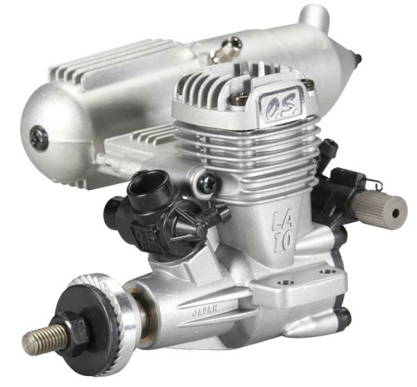 O.S. Engines 11411 .10LA Non-Ring 10H Carb 871 Muffler.