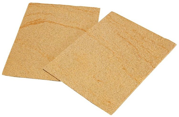Pola 170905 Natural stone Stone mat ochre.