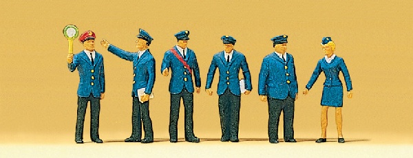 Preiser 10011 Railway personnel DB