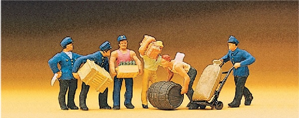 Preiser 10016 Delivery men with loads