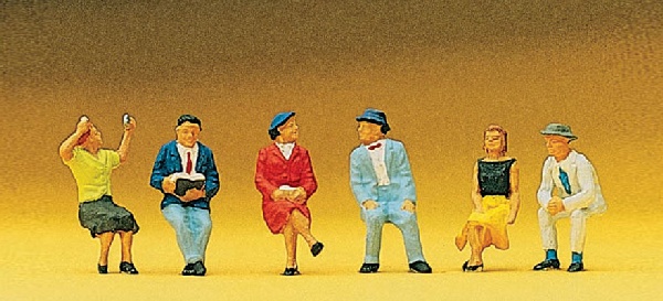 Preiser 10021 Seated persons