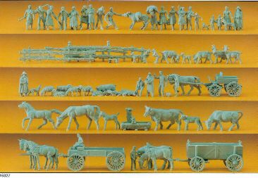 Preiser 16327 Rural groupswagons