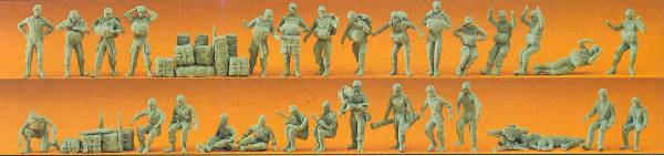 Preiser 16508 German Federal Armed ForcesParatroopers
