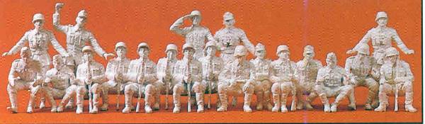 Preiser 16520 Panzer grenadiersThe German Reich 1939-45Among others suitable to SdKfz 251