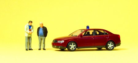 Preiser 33250 Detective and Car