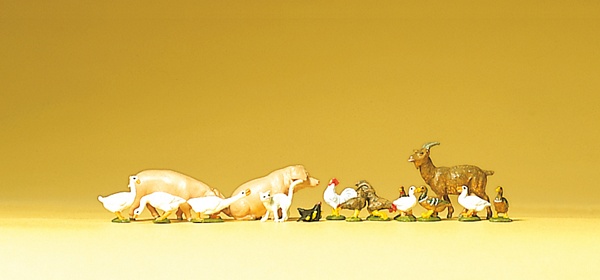 Preiser 75014 Set of small animals