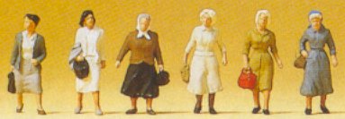 Preiser 75017 Female commuters
