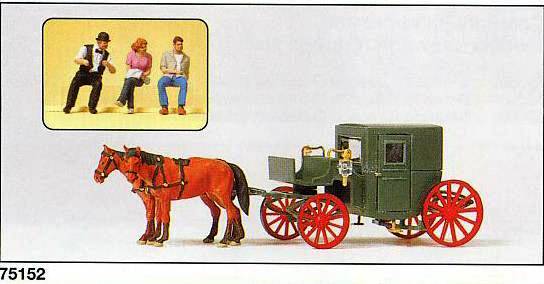 Preiser 75152 Coach closed