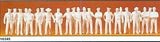 Preiser 16345 Uniformed people dressed summerly.