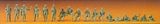 Preiser 16510 German Federal Armed Forces.Sentries drivers tank crew