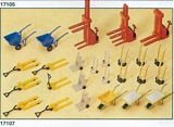 Preiser 17107 Fork lifts wheel barrows etc Kit