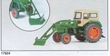 Preiser 17924 Farm tractor DEUTZ D 6206 with snow-plough and FRITZMEIER cab