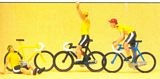 Preiser 25004 Cycling racers.Team A