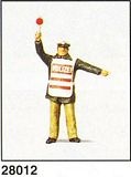 Preiser 28012 Policeman wearing safety vest