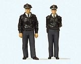Preiser 44909 policemen standingBlue uniform FRG